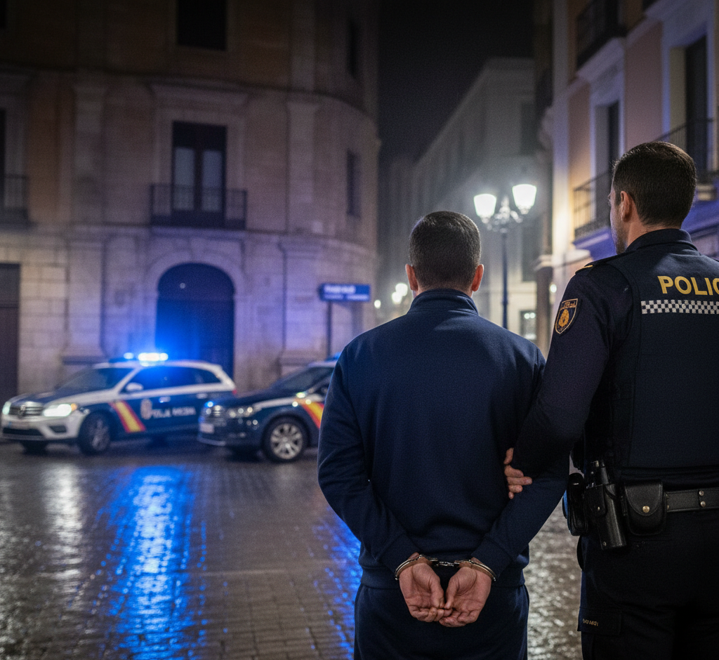detenido fuera de horario